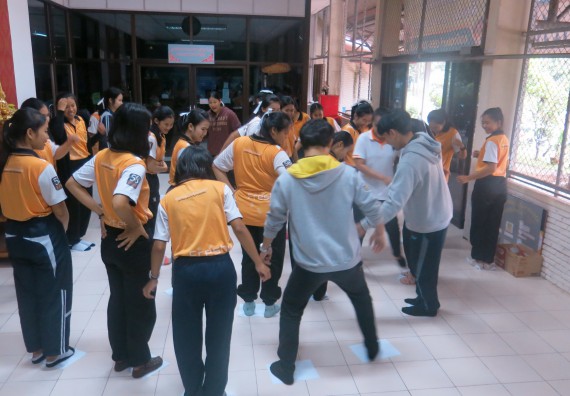 ภาพกิจกรรม โปรแกรมวิชาสาธารณสุขศาสตร์ จัดการอบรมหลักการทำงานเป็นทีม