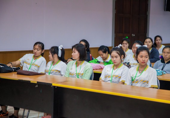 ภาพกิจกรรม คณะวิทยาศาสตร์และเทคโนโลยี จัดกิจกรรมพุทธศาสนากับวิทยาศาสตร์ เพื่อส่งเสริมคุณธรรม จริยธรรม