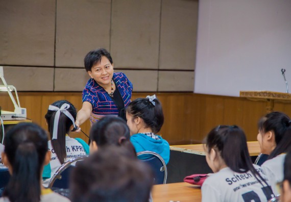 ภาพกิจกรรม คณะวิทยาศาสตร์และเทคโนโลยี จัดกิจกรรมพุทธศาสนากับวิทยาศาสตร์ เพื่อส่งเสริมคุณธรรม จริยธรรม