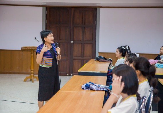 ภาพกิจกรรม คณะวิทยาศาสตร์และเทคโนโลยี จัดกิจกรรมพุทธศาสนากับวิทยาศาสตร์ เพื่อส่งเสริมคุณธรรม จริยธรรม