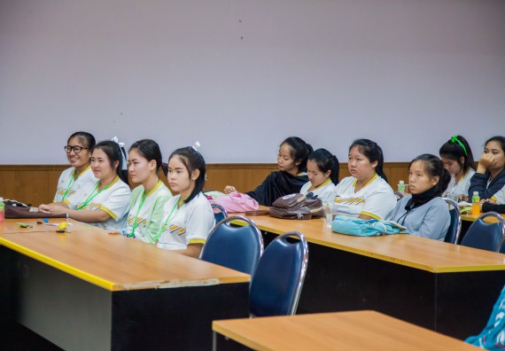 ภาพกิจกรรม คณะวิทยาศาสตร์และเทคโนโลยี จัดกิจกรรมพุทธศาสนากับวิทยาศาสตร์ เพื่อส่งเสริมคุณธรรม จริยธรรม