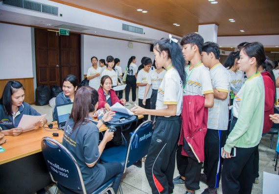 ภาพกิจกรรม คณะวิทยาศาสตร์และเทคโนโลยี จัดกิจกรรมพุทธศาสนากับวิทยาศาสตร์ เพื่อส่งเสริมคุณธรรม จริยธรรม