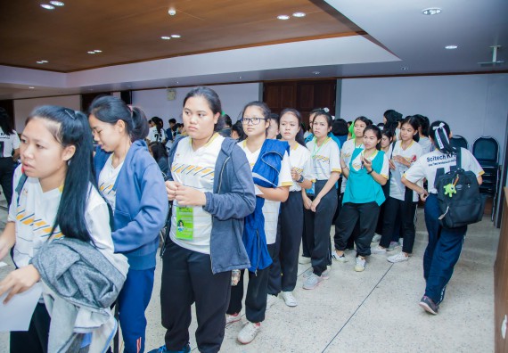 ภาพกิจกรรม คณะวิทยาศาสตร์และเทคโนโลยี จัดกิจกรรมพุทธศาสนากับวิทยาศาสตร์ เพื่อส่งเสริมคุณธรรม จริยธรรม