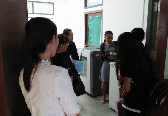 ภาพกิจกรรม ศูนย์วิทยาศาสตร์และวิทยาศาสตร์ประยุกต์ จัดการอบรมโครงการพัฒนาทักษะการใช้เครื่องมือทางวิทยาศาสตร์