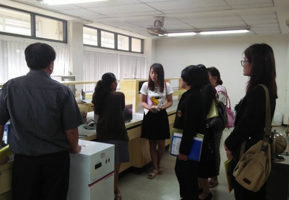 ภาพกิจกรรม ศูนย์วิทยาศาสตร์และวิทยาศาสตร์ประยุกต์ จัดการอบรมโครงการพัฒนาทักษะการใช้เครื่องมือทางวิทยาศาสตร์