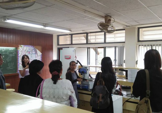 ภาพกิจกรรม ศูนย์วิทยาศาสตร์และวิทยาศาสตร์ประยุกต์ จัดการอบรมโครงการพัฒนาทักษะการใช้เครื่องมือทางวิทยาศาสตร์