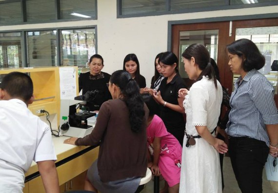 ภาพกิจกรรม ศูนย์วิทยาศาสตร์และวิทยาศาสตร์ประยุกต์ จัดการอบรมโครงการพัฒนาทักษะการใช้เครื่องมือทางวิทยาศาสตร์