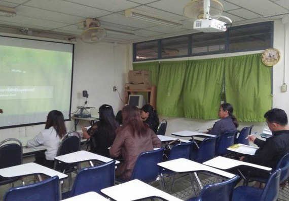 ภาพกิจกรรม ศูนย์วิทยาศาสตร์และวิทยาศาสตร์ประยุกต์ จัดการอบรมโครงการพัฒนาทักษะการใช้เครื่องมือทางวิทยาศาสตร์