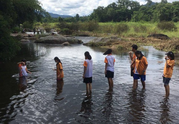 ภาพกิจกรรม โปรแกรมวิชาวิทยาศาสตร์สิ่งแวดล้อม จัดกิจกรรมเรียนรู้นอกสถานที่