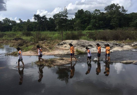 ภาพกิจกรรม โปรแกรมวิชาวิทยาศาสตร์สิ่งแวดล้อม จัดกิจกรรมเรียนรู้นอกสถานที่