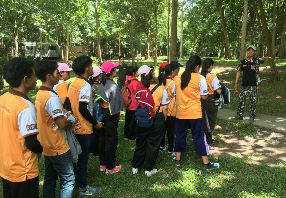 ภาพกิจกรรม โปรแกรมวิชาวิทยาศาสตร์สิ่งแวดล้อม จัดกิจกรรมเรียนรู้นอกสถานที่