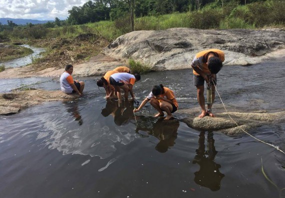 ภาพกิจกรรม โปรแกรมวิชาวิทยาศาสตร์สิ่งแวดล้อม จัดกิจกรรมเรียนรู้นอกสถานที่