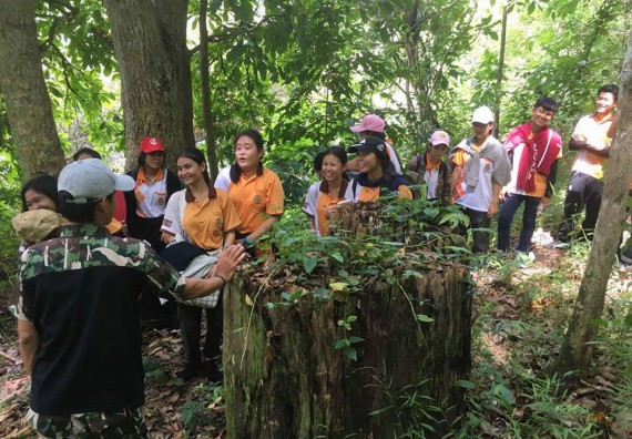 ภาพกิจกรรม โปรแกรมวิชาวิทยาศาสตร์สิ่งแวดล้อม จัดกิจกรรมเรียนรู้นอกสถานที่