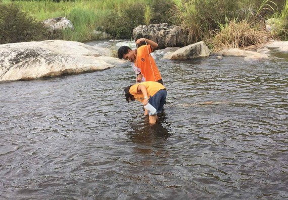 ภาพกิจกรรม โปรแกรมวิชาวิทยาศาสตร์สิ่งแวดล้อม จัดกิจกรรมเรียนรู้นอกสถานที่