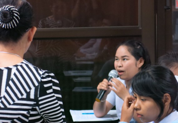 ภาพกิจกรรม โปรแกรมวิชาสาธารณสุขศาสตร์ จัดการอบรม เรื่อง เทคนิคการเยี่ยมบ้าน