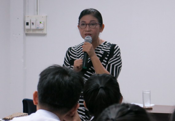 ภาพกิจกรรม โปรแกรมวิชาสาธารณสุขศาสตร์ จัดการอบรม เรื่อง เทคนิคการเยี่ยมบ้าน