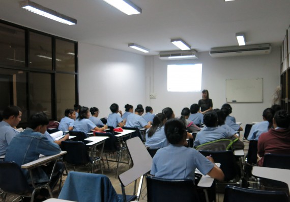 ภาพกิจกรรม โปรแกรมวิชาสาธารณสุขศาสตร์ จัดการอบรม เรื่อง เทคนิคการเยี่ยมบ้าน