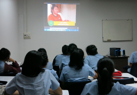 ภาพกิจกรรม โปรแกรมวิชาสาธารณสุขศาสตร์ จัดการอบรม เรื่อง เทคนิคการเยี่ยมบ้าน