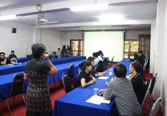 ภาพกิจกรรม คณะวิทยาศาสตร์และเทคโนโลยี จัดการประชุมเพื่อสรรหาคณะกรรมการประจำคณะวิทยาศาสตร์และเทคโนโลยี