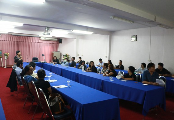 ภาพกิจกรรม คณะวิทยาศาสตร์และเทคโนโลยี จัดการประชุมเพื่อสรรหาคณะกรรมการประจำคณะวิทยาศาสตร์และเทคโนโลยี