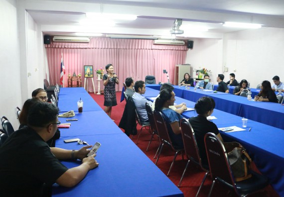 ภาพกิจกรรม คณะวิทยาศาสตร์และเทคโนโลยี จัดการประชุมเพื่อสรรหาคณะกรรมการประจำคณะวิทยาศาสตร์และเทคโนโลยี