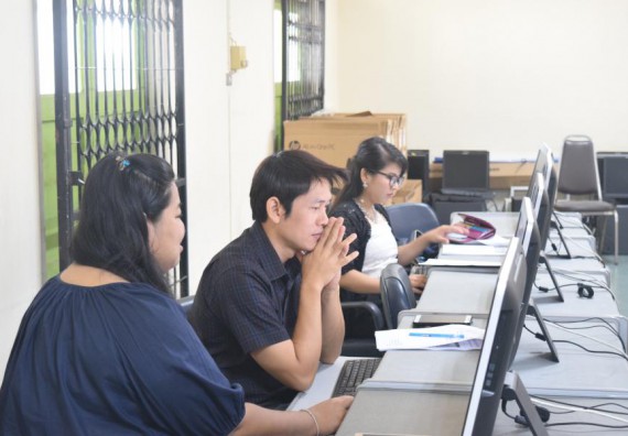 ภาพกิจกรรม คณะวิทยาศาสตร์และเทคโนโลยี เข้าร่วมอบรมเชิงปฏิบัติการ เรื่อง การใช้งานระบบ NRMS-DRMS