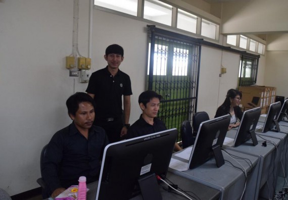 ภาพกิจกรรม คณะวิทยาศาสตร์และเทคโนโลยี เข้าร่วมอบรมเชิงปฏิบัติการ เรื่อง การใช้งานระบบ NRMS-DRMS