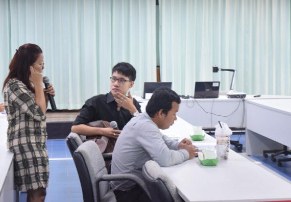 ภาพกิจกรรม คณะวิทยาศาสตร์และเทคโนโลยี เข้าร่วมอบรมเชิงปฏิบัติการ เรื่อง ทรัพย์สินทางปัญญาสำหรับงานวิจัย