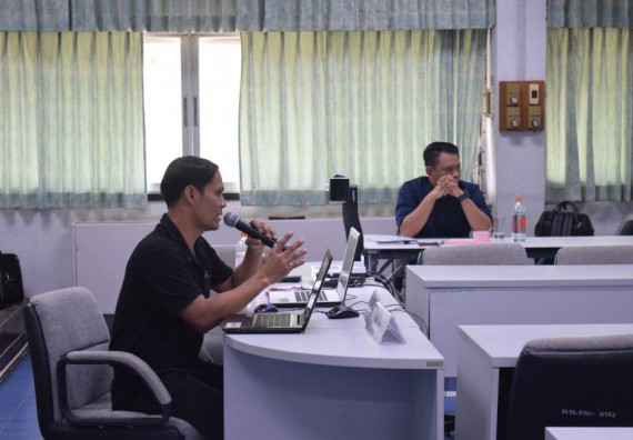 ภาพกิจกรรม คณะวิทยาศาสตร์และเทคโนโลยี เข้าร่วมอบรมเชิงปฏิบัติการ เรื่อง ทรัพย์สินทางปัญญาสำหรับงานวิจัย