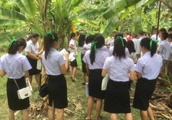 ภาพกิจกรรม คณะวิทยาศาสตร์และเทคโนโลยี เข้าร่วมโครงการอบรมสัมมนาเสริมสร้างศักยภาพในการอนุรักษ์สิ่งแวดล้อมธรรมชาติ หัวข้อ วิธีการวาดภาพทางพฤกษศาสตร์