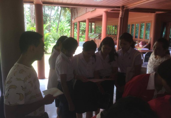 ภาพกิจกรรม คณะวิทยาศาสตร์และเทคโนโลยี เข้าร่วมโครงการอบรมสัมมนาเสริมสร้างศักยภาพในการอนุรักษ์สิ่งแวดล้อมธรรมชาติ หัวข้อ วิธีการวาดภาพทางพฤกษศาสตร์