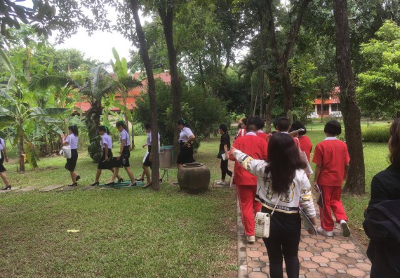 ภาพกิจกรรม คณะวิทยาศาสตร์และเทคโนโลยี เข้าร่วมโครงการอบรมสัมมนาเสริมสร้างศักยภาพในการอนุรักษ์สิ่งแวดล้อมธรรมชาติ หัวข้อ วิธีการวาดภาพทางพฤกษศาสตร์