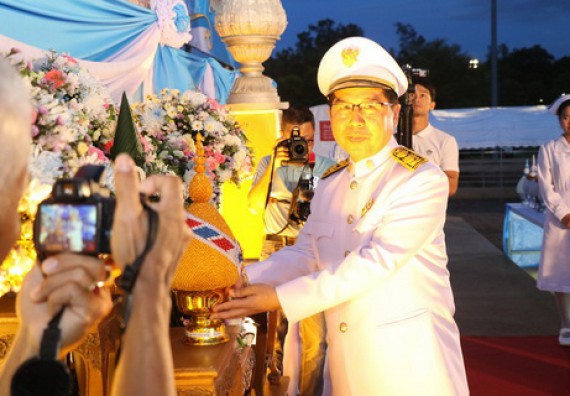 ภาพกิจกรรม คณะวิทยาศาสตร์และเทคโนโลยี เข้าร่วมพิธีเฉลิมพระเกียรติสมเด็จพระนางเจ้าสิริกิติ์