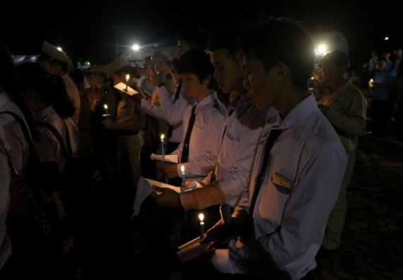 ภาพกิจกรรม คณะวิทยาศาสตร์และเทคโนโลยี เข้าร่วมพิธีเฉลิมพระเกียรติสมเด็จพระนางเจ้าสิริกิติ์