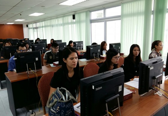 ภาพกิจกรรม คณะวิทยาศาสตร์และเทคโนโลยี เข้าร่วมอบรมเชิงปฏิบัติการ Cheqa3D Online System