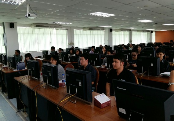 ภาพกิจกรรม คณะวิทยาศาสตร์และเทคโนโลยี เข้าร่วมอบรมเชิงปฏิบัติการ Cheqa3D Online System