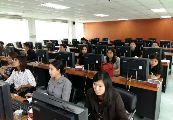 ภาพกิจกรรม คณะวิทยาศาสตร์และเทคโนโลยี เข้าร่วมอบรมเชิงปฏิบัติการ Cheqa3D Online System