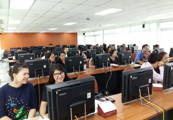 ภาพกิจกรรม คณะวิทยาศาสตร์และเทคโนโลยี เข้าร่วมอบรมเชิงปฏิบัติการ Cheqa3D Online System