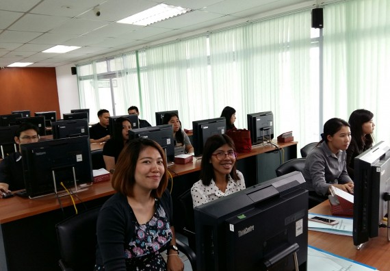 ภาพกิจกรรม คณะวิทยาศาสตร์และเทคโนโลยี เข้าร่วมอบรมเชิงปฏิบัติการ Cheqa3D Online System