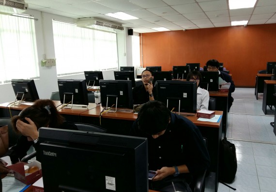 ภาพกิจกรรม คณะวิทยาศาสตร์และเทคโนโลยี เข้าร่วมอบรมเชิงปฏิบัติการ Cheqa3D Online System