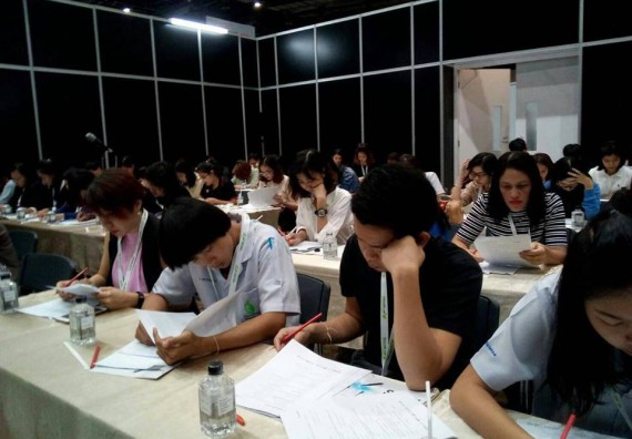 ภาพกิจกรรม โปรแกรมวิชาวิทยาศาสตร์และเทคโนโลยีการอาหาร เข้าร่วมแข่งขันสอบทักษะนักจุลชีววิทยาอาหารมืออาชีพ (Food microbiology contest)