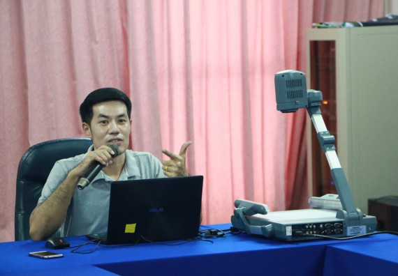 ภาพกิจกรรม คณะวิทยาศาสตร์และเทคโนโลยี จัดกิจกรรมแลกเปลี่ยนเรียนรู้ การปฐมนิเทศบุคลากรใหม่ ประจำปีการศึกษา 2560