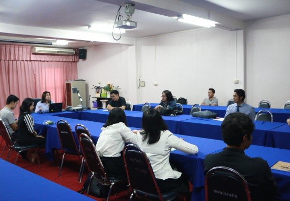 ภาพกิจกรรม คณะวิทยาศาสตร์และเทคโนโลยี จัดกิจกรรมแลกเปลี่ยนเรียนรู้ การปฐมนิเทศบุคลากรใหม่ ประจำปีการศึกษา 2560