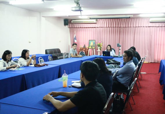 ภาพกิจกรรม คณะวิทยาศาสตร์และเทคโนโลยี จัดกิจกรรมแลกเปลี่ยนเรียนรู้ การปฐมนิเทศบุคลากรใหม่ ประจำปีการศึกษา 2560