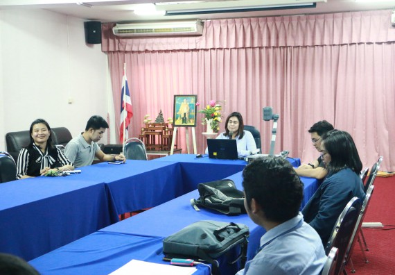 ภาพกิจกรรม คณะวิทยาศาสตร์และเทคโนโลยี จัดกิจกรรมแลกเปลี่ยนเรียนรู้ การปฐมนิเทศบุคลากรใหม่ ประจำปีการศึกษา 2560