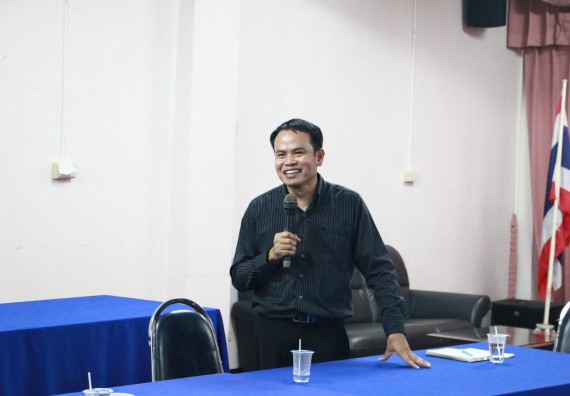 ภาพกิจกรรม คณะวิทยาศาสตร์และเทคโนโลยี จัดกิจกรรมแลกเปลี่ยนเรียนรู้ การปฐมนิเทศบุคลากรใหม่ ประจำปีการศึกษา 2560