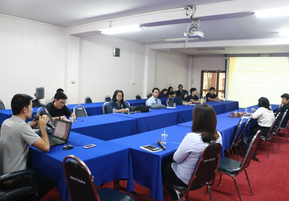 ภาพกิจกรรม คณะวิทยาศาสตร์และเทคโนโลยี จัดกิจกรรมแลกเปลี่ยนเรียนรู้ การปฐมนิเทศบุคลากรใหม่ ประจำปีการศึกษา 2560