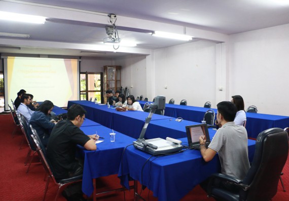 ภาพกิจกรรม คณะวิทยาศาสตร์และเทคโนโลยี จัดกิจกรรมแลกเปลี่ยนเรียนรู้ การปฐมนิเทศบุคลากรใหม่ ประจำปีการศึกษา 2560