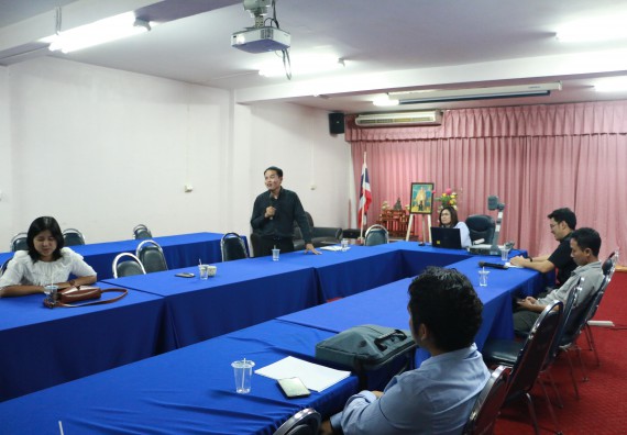 ภาพกิจกรรม คณะวิทยาศาสตร์และเทคโนโลยี จัดกิจกรรมแลกเปลี่ยนเรียนรู้ การปฐมนิเทศบุคลากรใหม่ ประจำปีการศึกษา 2560