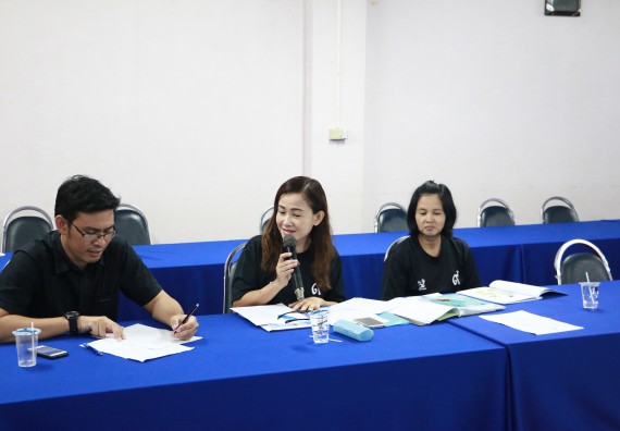 ภาพกิจกรรม คณะวิทยาศาสตร์และเทคโนโลยี จัดการประชุม เรื่อง ค่ายวิทยาศาสตร์โรงเรียนสาธิตฯ